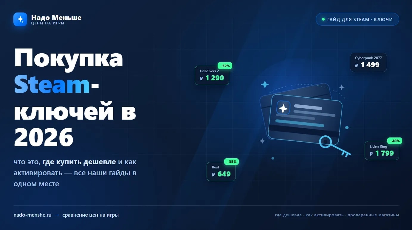 Steam-ключи в 2026: что это, где брать и как покупать выгодно